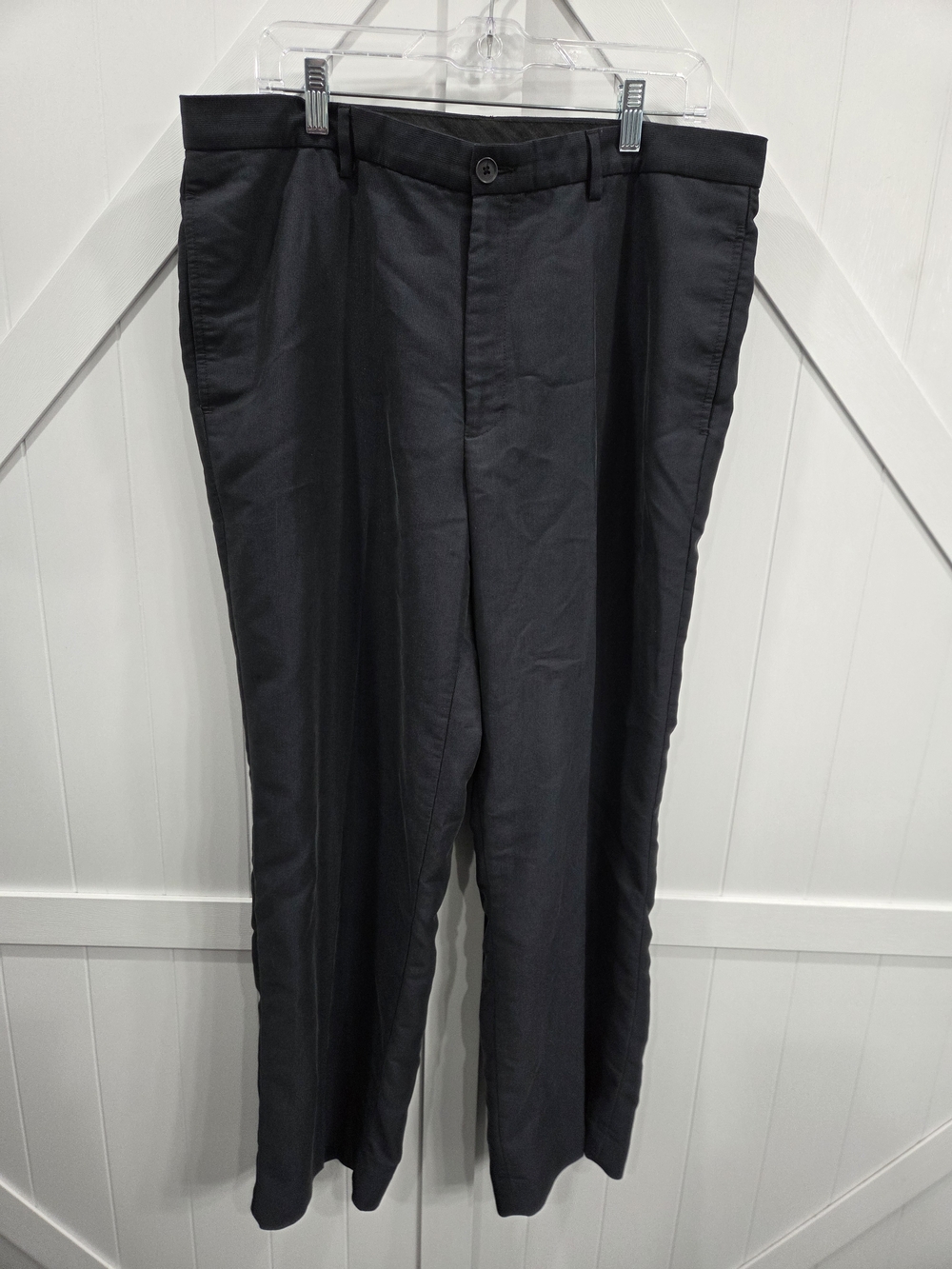 Calvin Klein Men's Dark Blue Dress Pants